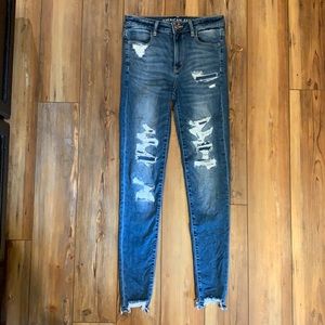 American Eagle Hi-Rise Stretch Jegging Size 6 Long